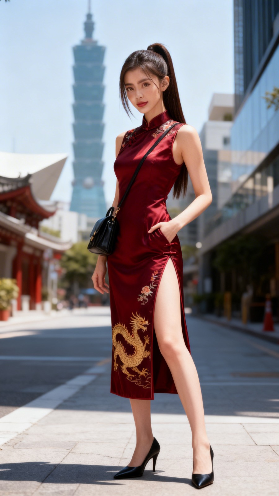 Confident AI clone — lifestyle pose